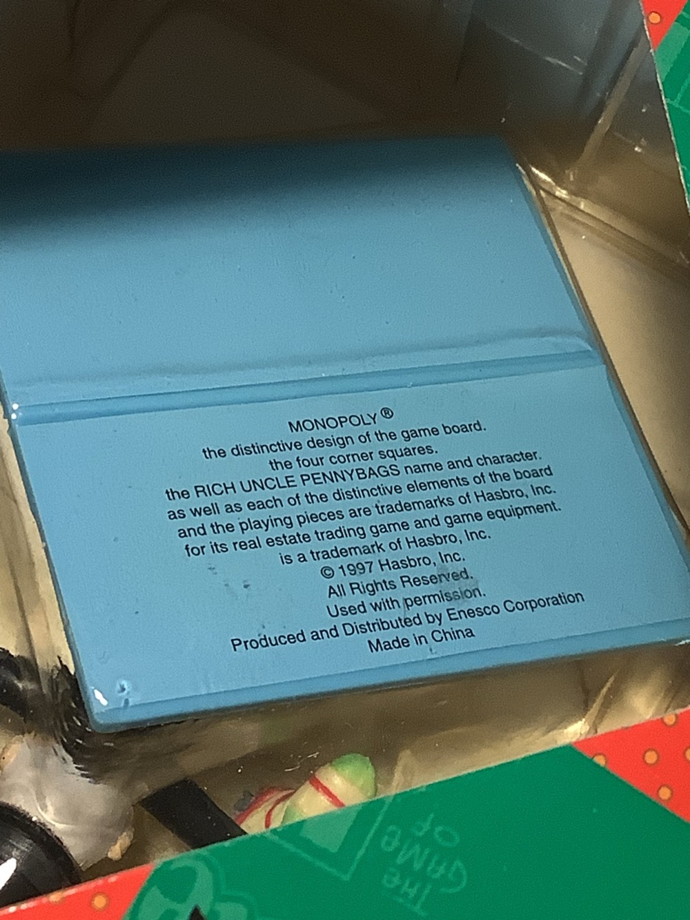 1997 Monopoly Christmas Tree Ornament - Picture 3 of 11